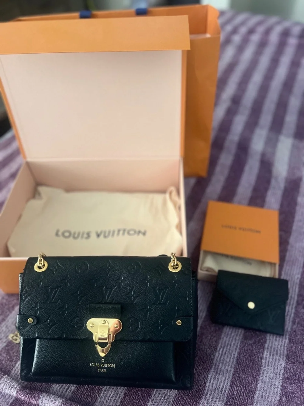 Louis Vuitton purse and wallet